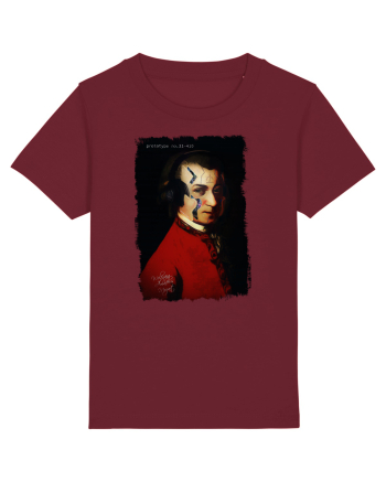 Wolfgang Amadeus Mozart Burgundy