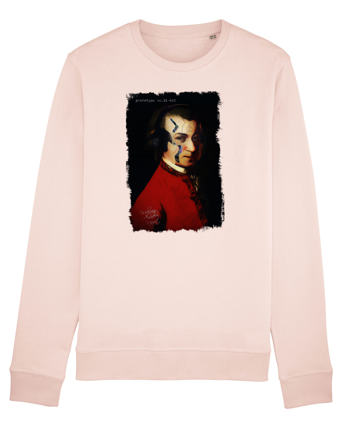 Bluză mânecă lungă Unisex Rise Candy Pink