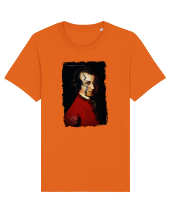 Wolfgang Amadeus Mozart Bright Orange