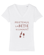 La Beție Tricou mânecă scurtă guler V Damă Evoker