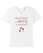 La Beție Tricou mânecă scurtă guler V Bărbat Presenter
