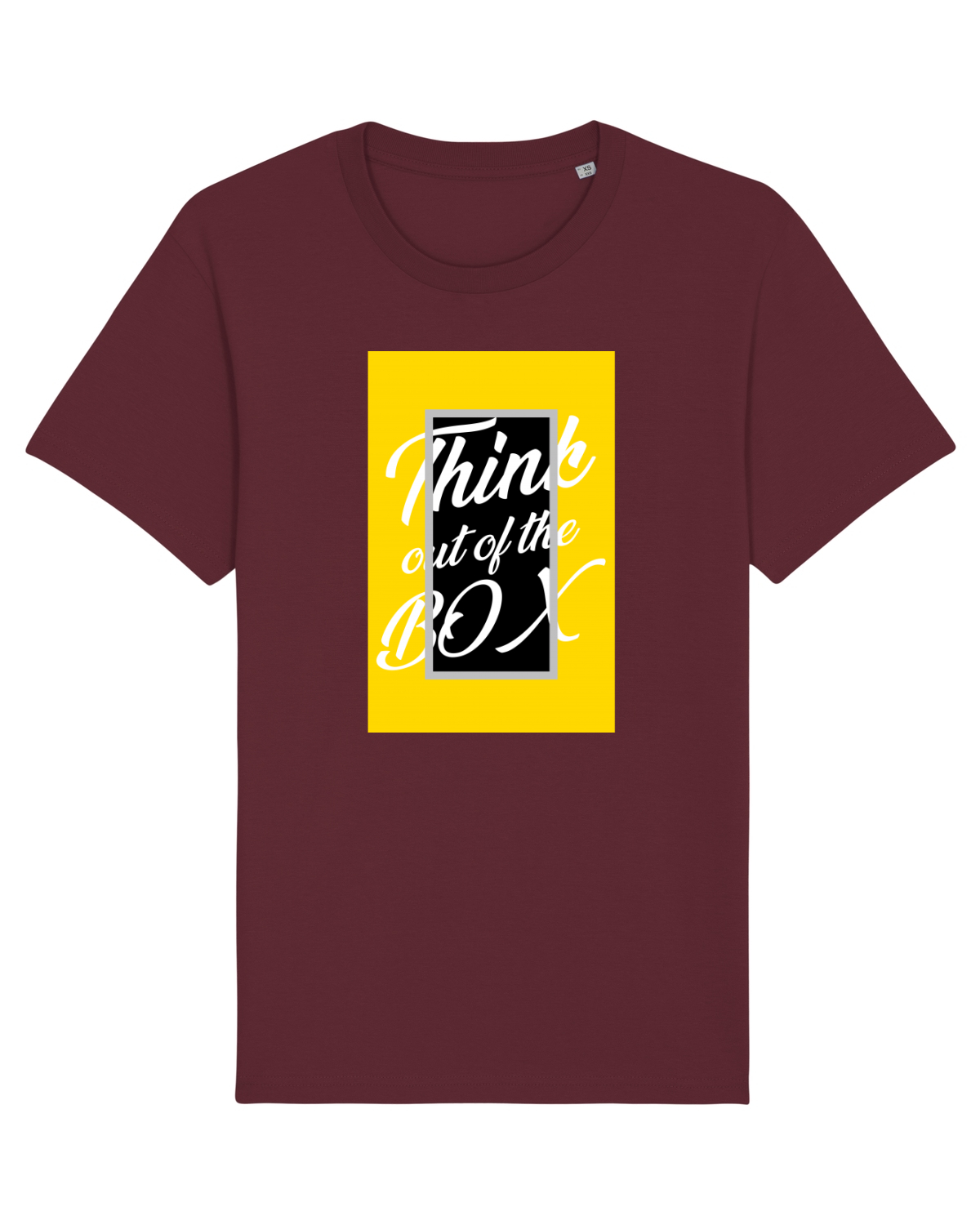Tricou mânecă scurtă Unisex Rocker Burgundy