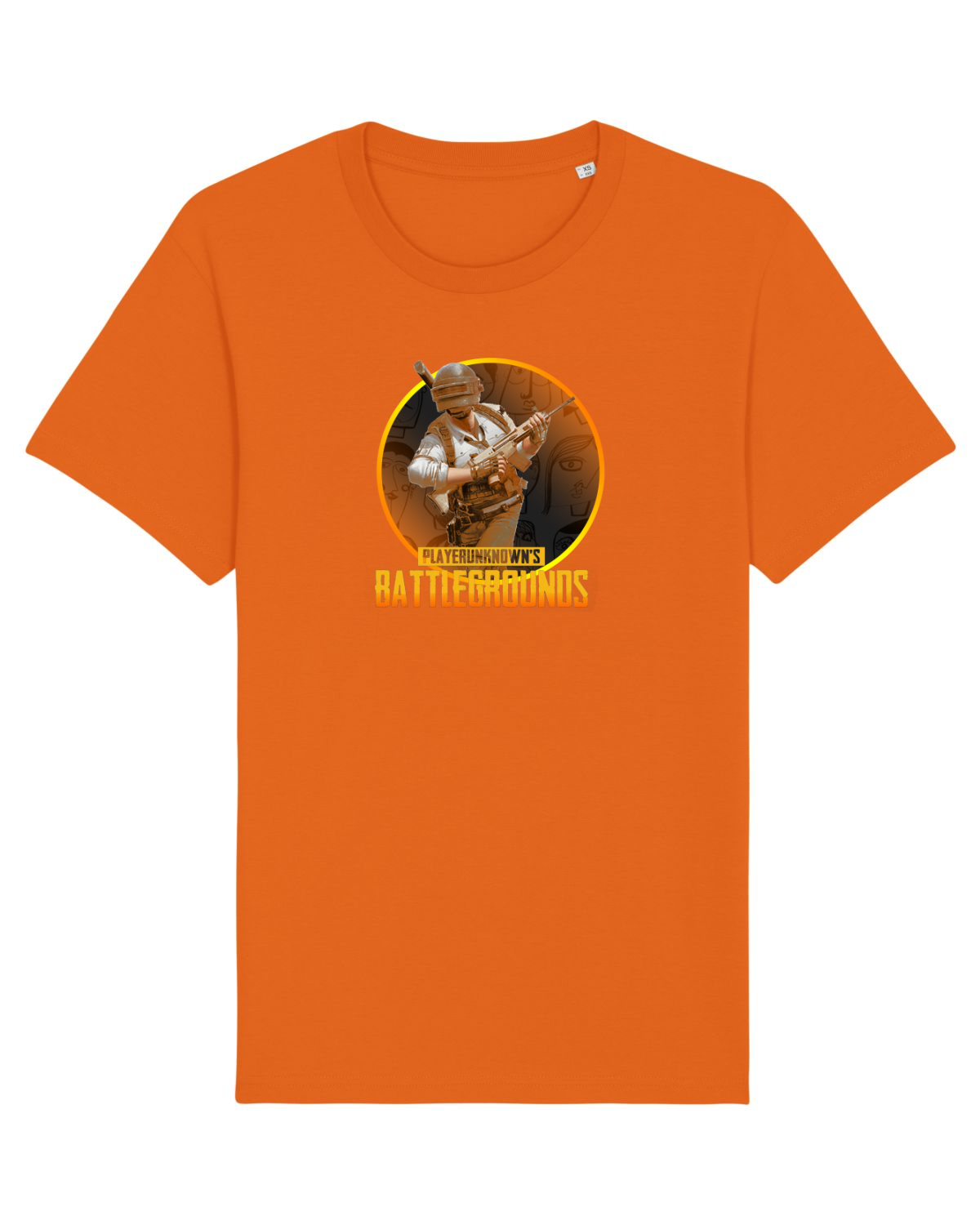 Tricou mânecă scurtă Unisex Rocker Bright Orange