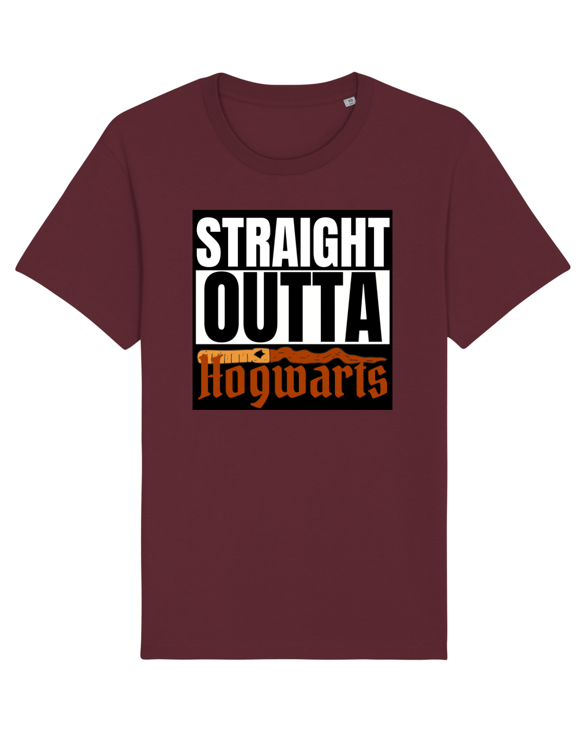 Tricou mânecă scurtă Unisex Rocker Burgundy
