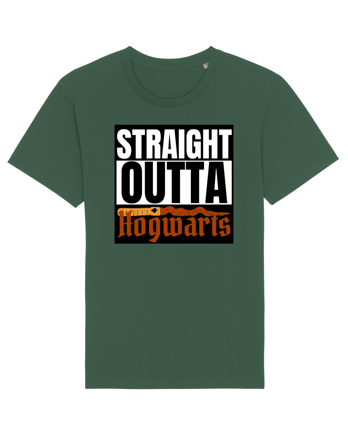 Tricou mânecă scurtă Unisex Rocker Bottle Green