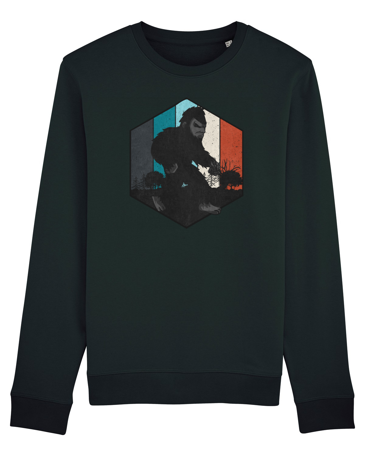Bluză mânecă lungă Unisex Rise Black