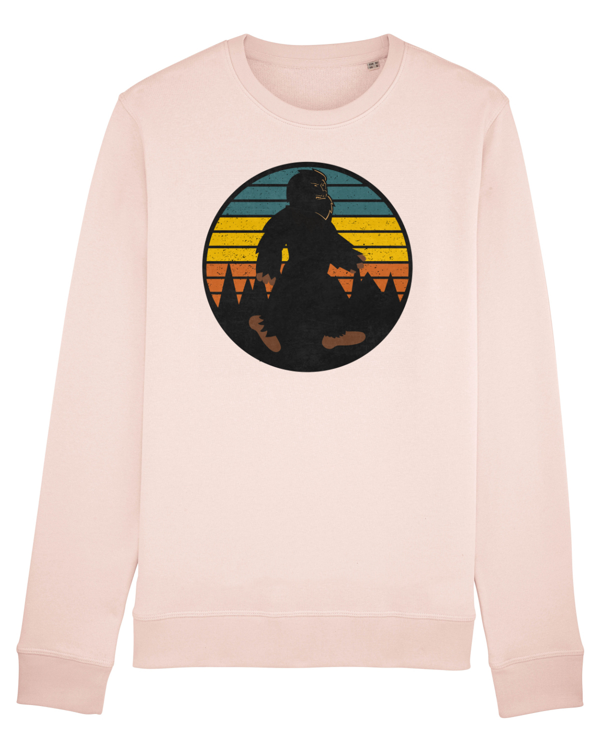 Bluză mânecă lungă Unisex Rise Candy Pink