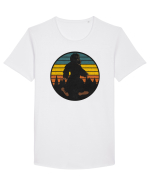 Bigfoot Tricou mânecă scurtă guler larg Bărbat Skater