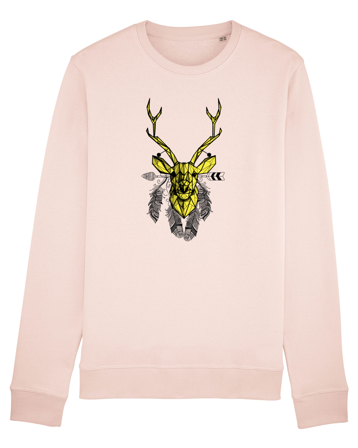 Bluză mânecă lungă Unisex Rise Candy Pink