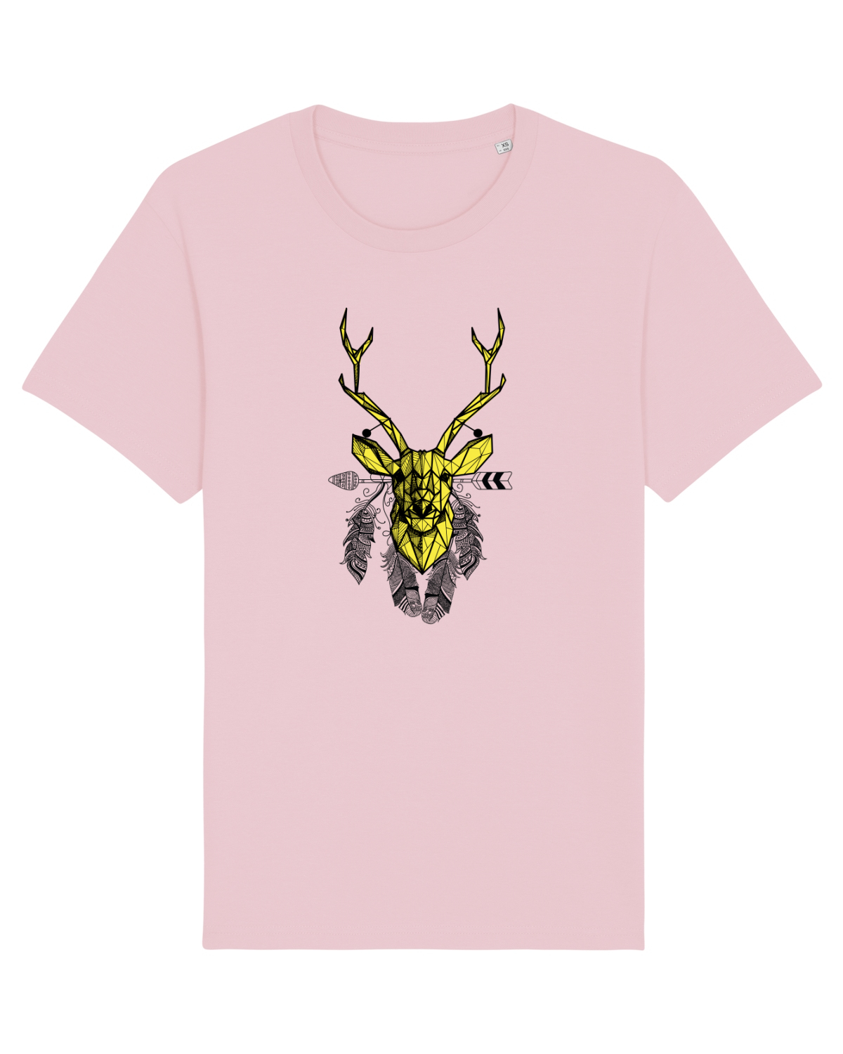 Tricou mânecă scurtă Unisex Rocker Cotton Pink