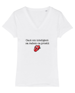 Caut om inteligent Tricou mânecă scurtă guler V Damă Evoker