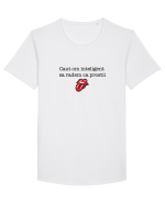 Caut om inteligent Tricou mânecă scurtă guler larg Bărbat Skater