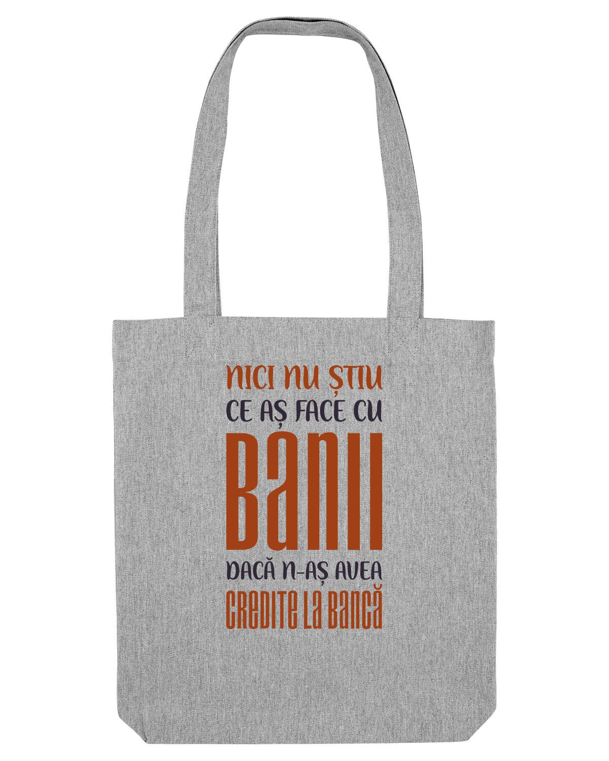 Sacoșă textilă Heather Grey