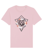 Tigru cu Pene Tricou mânecă scurtă Unisex Rocker