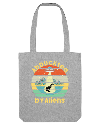 Abduckted by Aliens Vintage Sunset Heather Grey