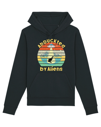 Abduckted by Aliens Vintage Sunset Black