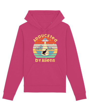 Abduckted by Aliens Vintage Sunset Raspberry