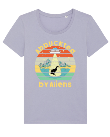 Abduckted by Aliens Vintage Sunset Lavender