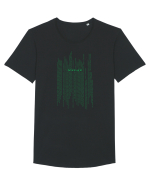 MATRIX Tricou mânecă scurtă guler larg Bărbat Skater