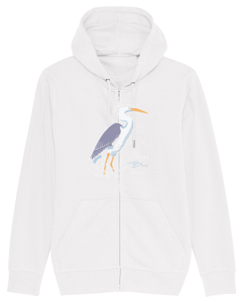 Blue Heron White