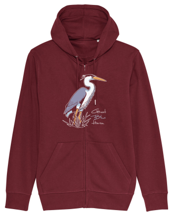Blue Heron Burgundy
