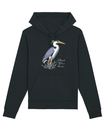 Blue Heron Black