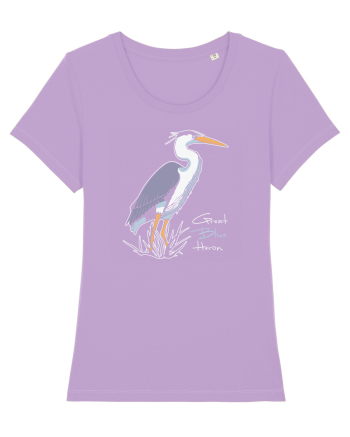 Blue Heron Lavender Dawn