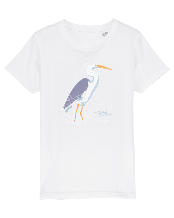 Blue Heron White