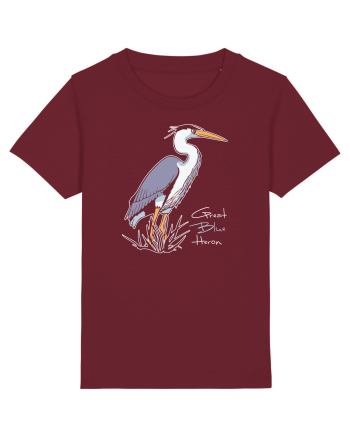Blue Heron Burgundy