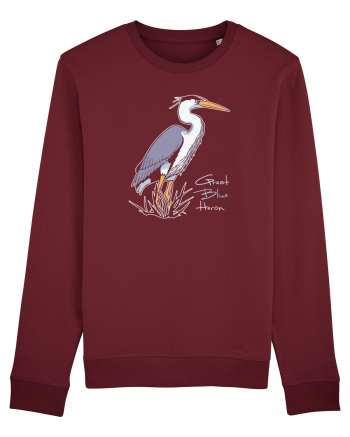 Blue Heron Burgundy