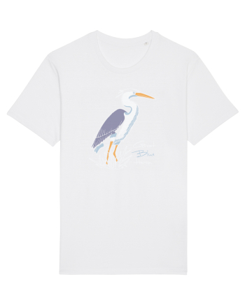 Blue Heron White