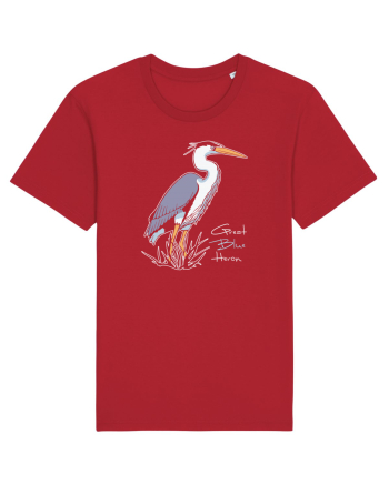 Blue Heron Red