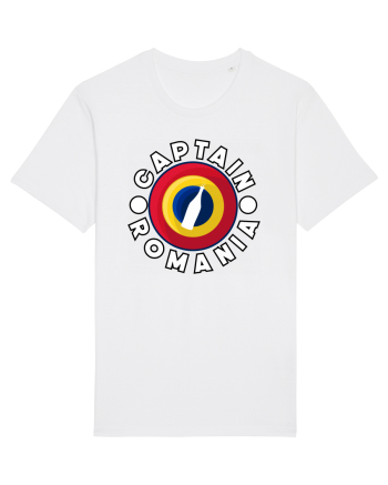 Captain Romania bottle shield White