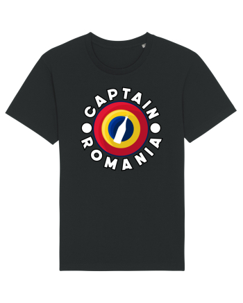 Captain Romania bottle shield Black