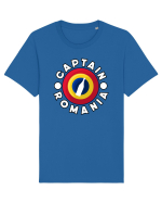 Captain Romania bottle shield Tricou mânecă scurtă Unisex Rocker