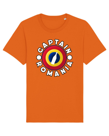 Captain Romania bottle shield Bright Orange