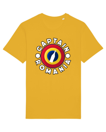 Captain Romania bottle shield Spectra Yellow