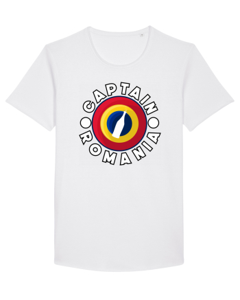 Captain Romania bottle shield White