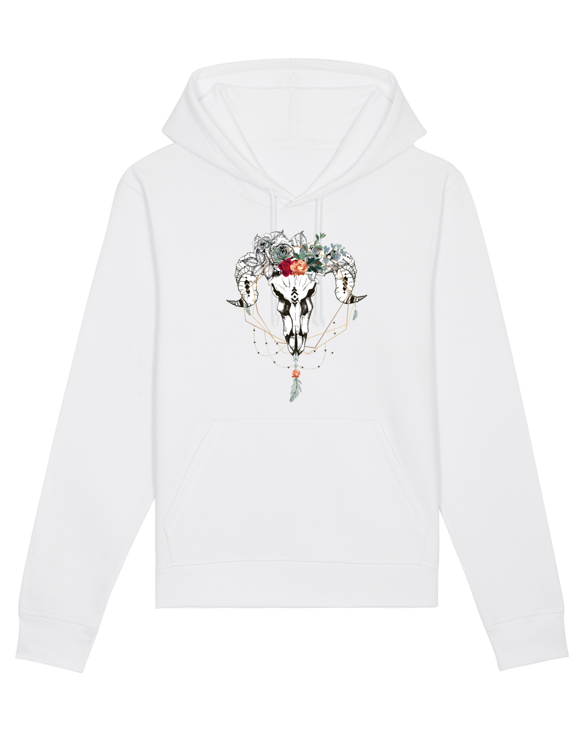 Hanorac Unisex Drummer White