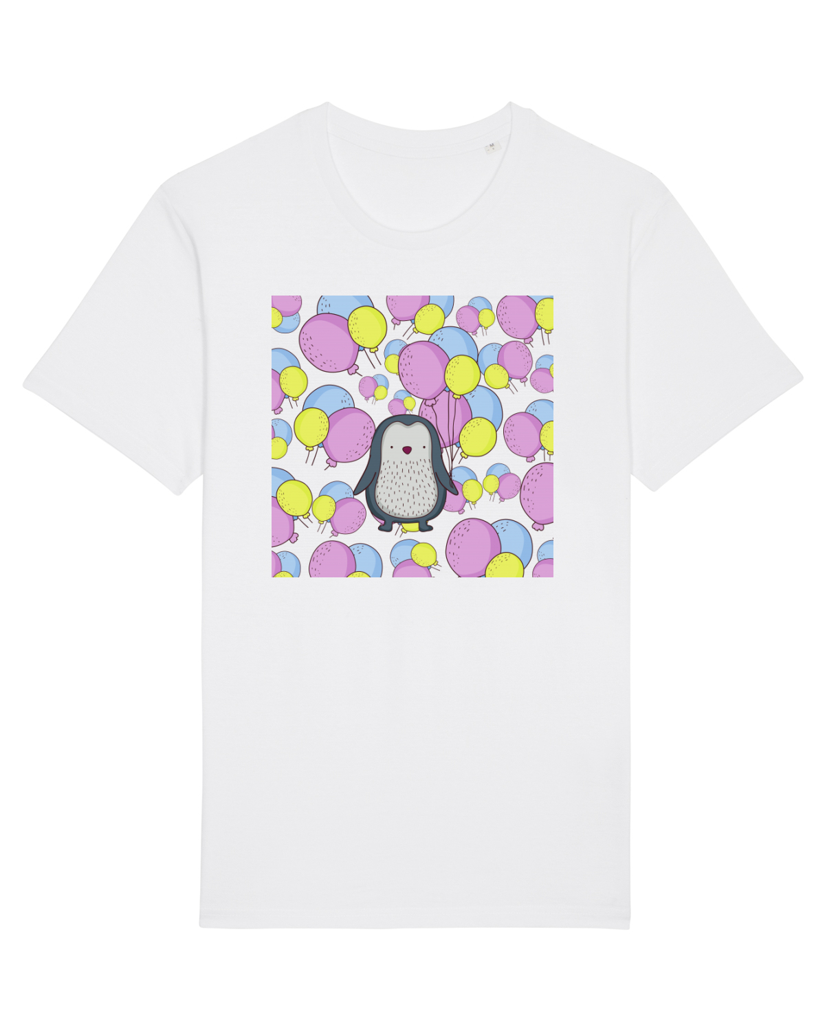 Tricou mânecă scurtă Unisex Rocker White