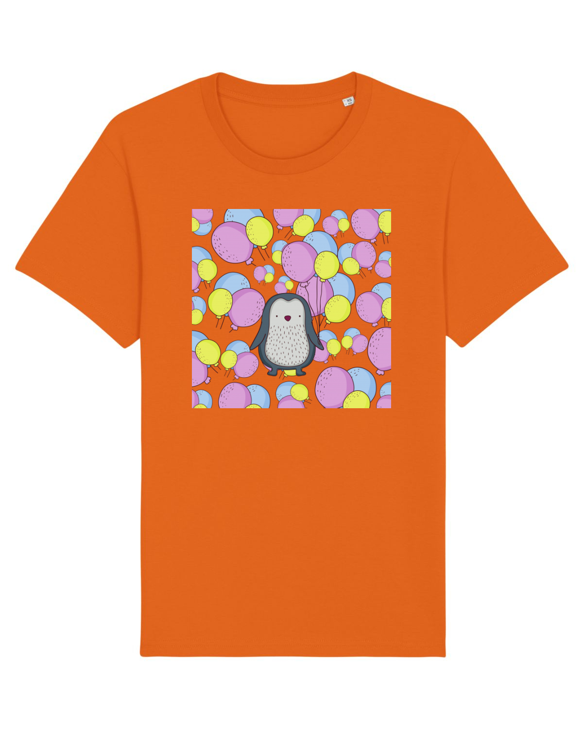 Tricou mânecă scurtă Unisex Rocker Bright Orange