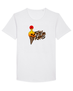 frules Tricou mânecă scurtă guler larg Bărbat Skater