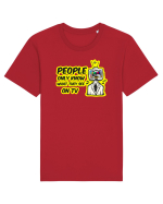 on TV Tricou mânecă scurtă Unisex Rocker