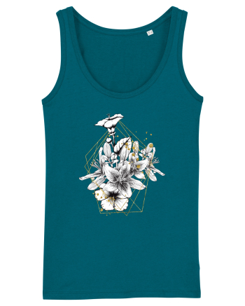 Floral Auriu Ocean Depth