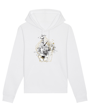 Floral Auriu White