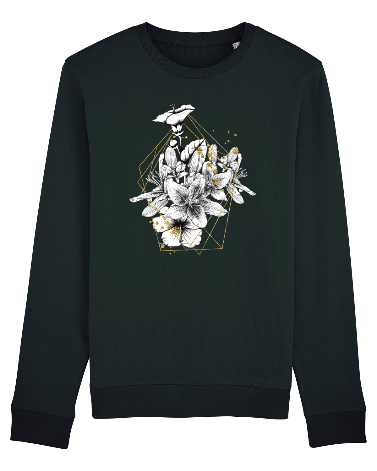 Bluză mânecă lungă Unisex Rise Black