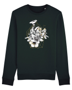 Floral Auriu Bluză mânecă lungă Unisex Rise