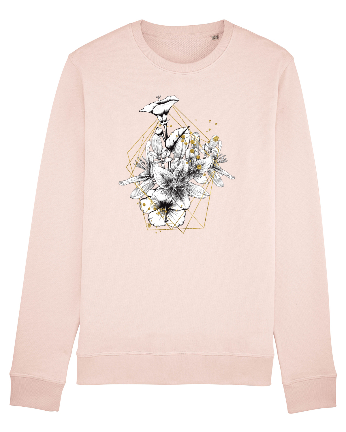 Bluză mânecă lungă Unisex Rise Candy Pink