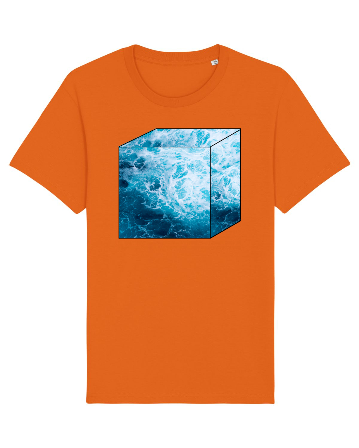 Tricou mânecă scurtă Unisex Rocker Bright Orange