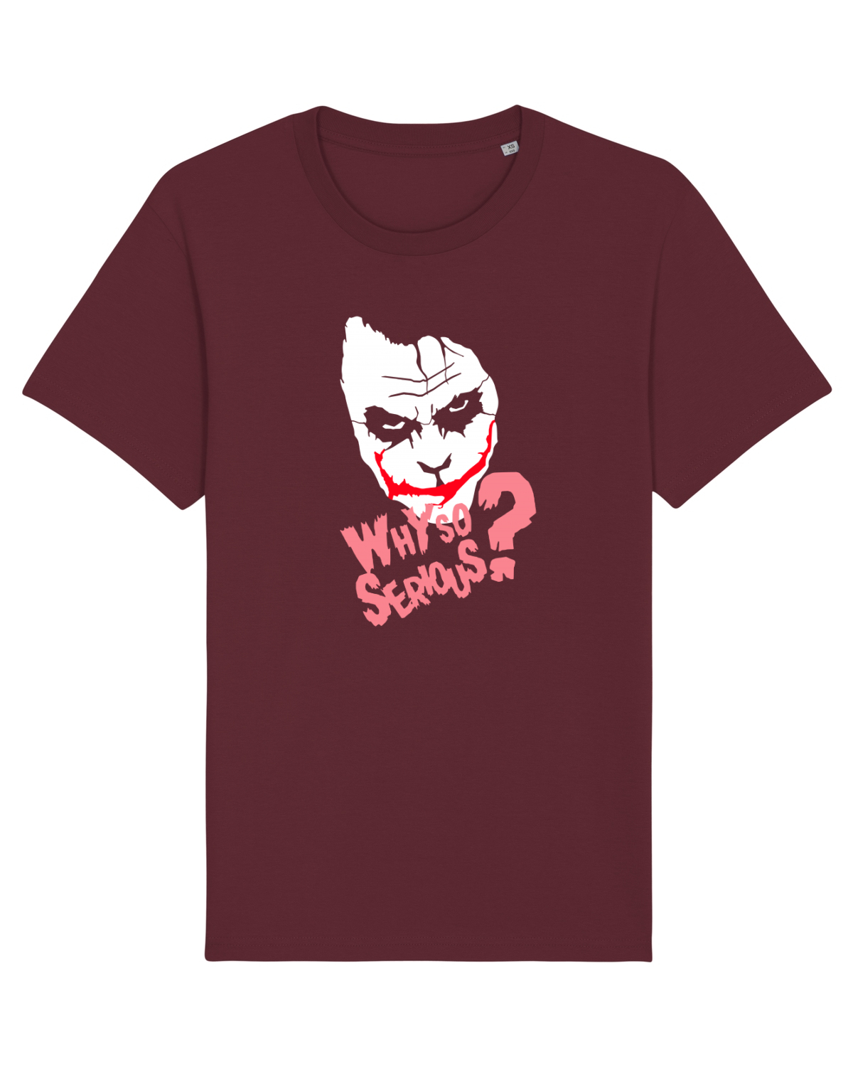 Tricou mânecă scurtă Unisex Rocker Burgundy